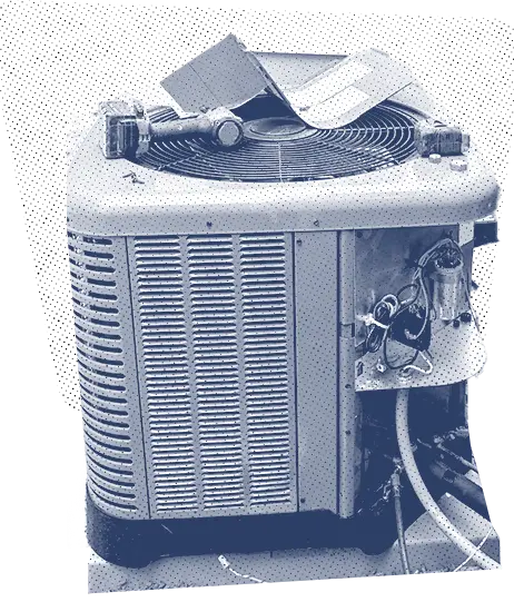 Air conditioning repair illustration