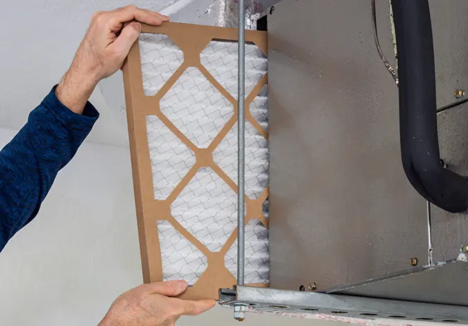 Air filter installation